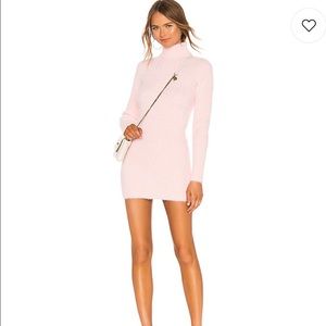 Majorelle nelly pink sweater dress
